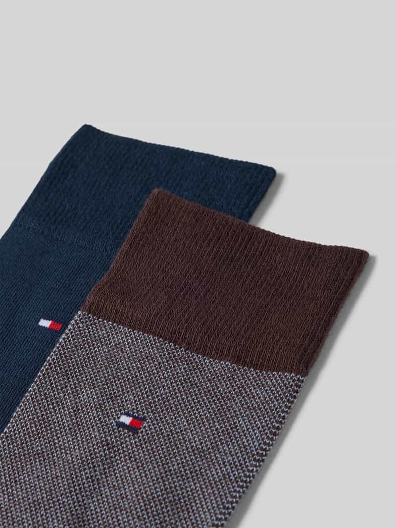 Tommy Hilfiger Kousen van katoenmix per 2 paar