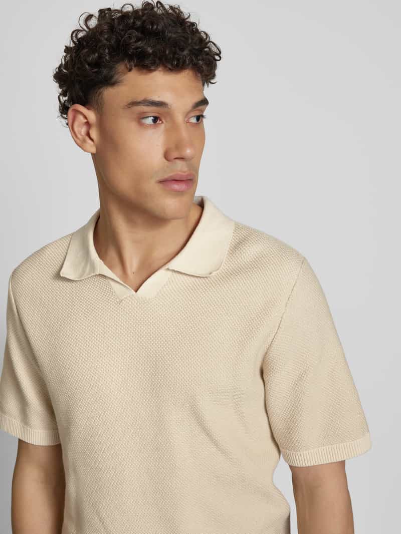jack & jones Relaxed fit poloshirt met labeldetail model 'CEASTON'