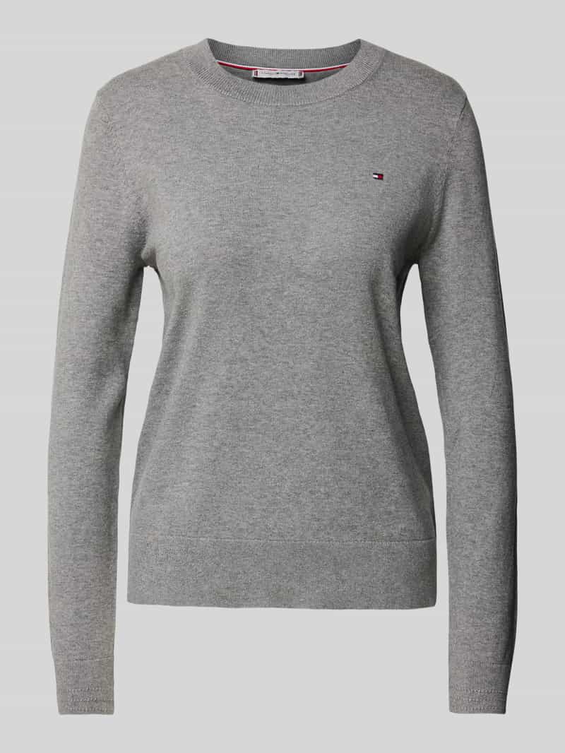 Tommy Hilfiger Gebreide pullover met logostitching