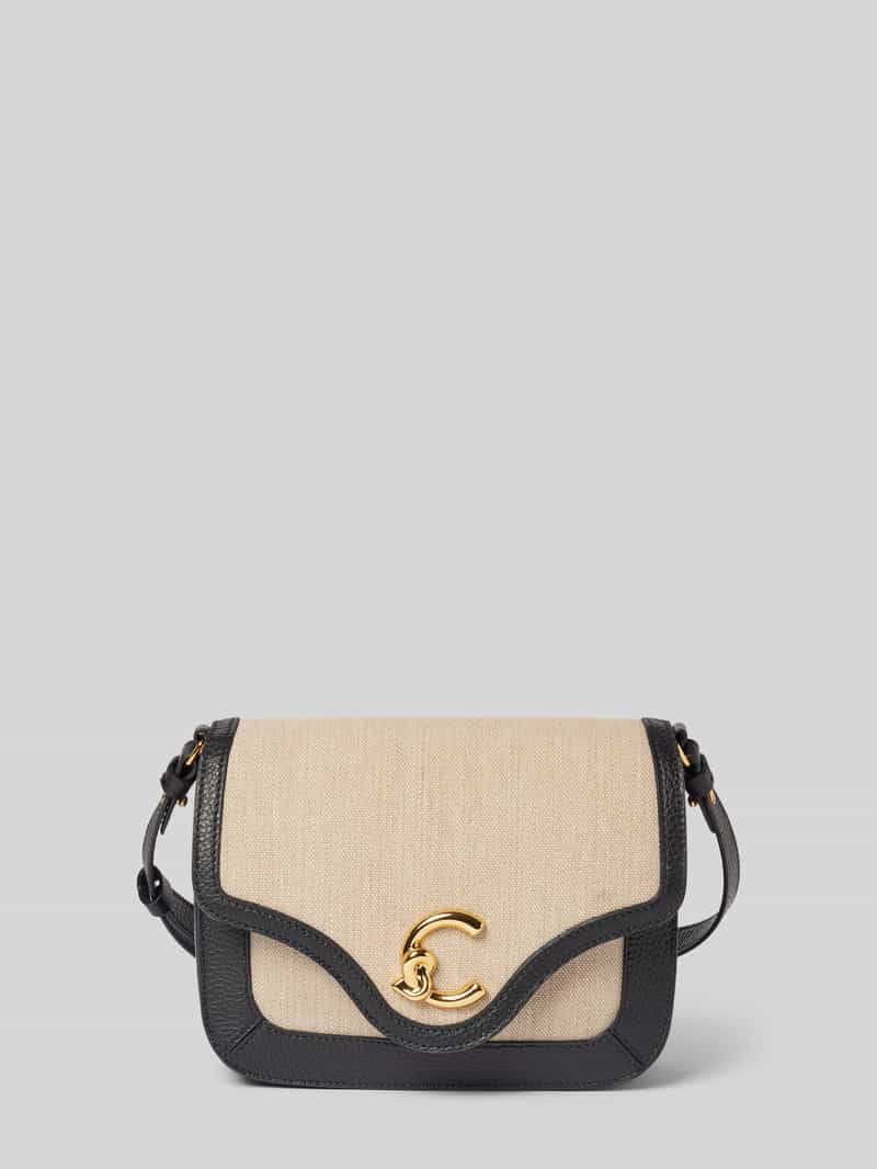 Coccinelle Crossbodytas met labeldetail