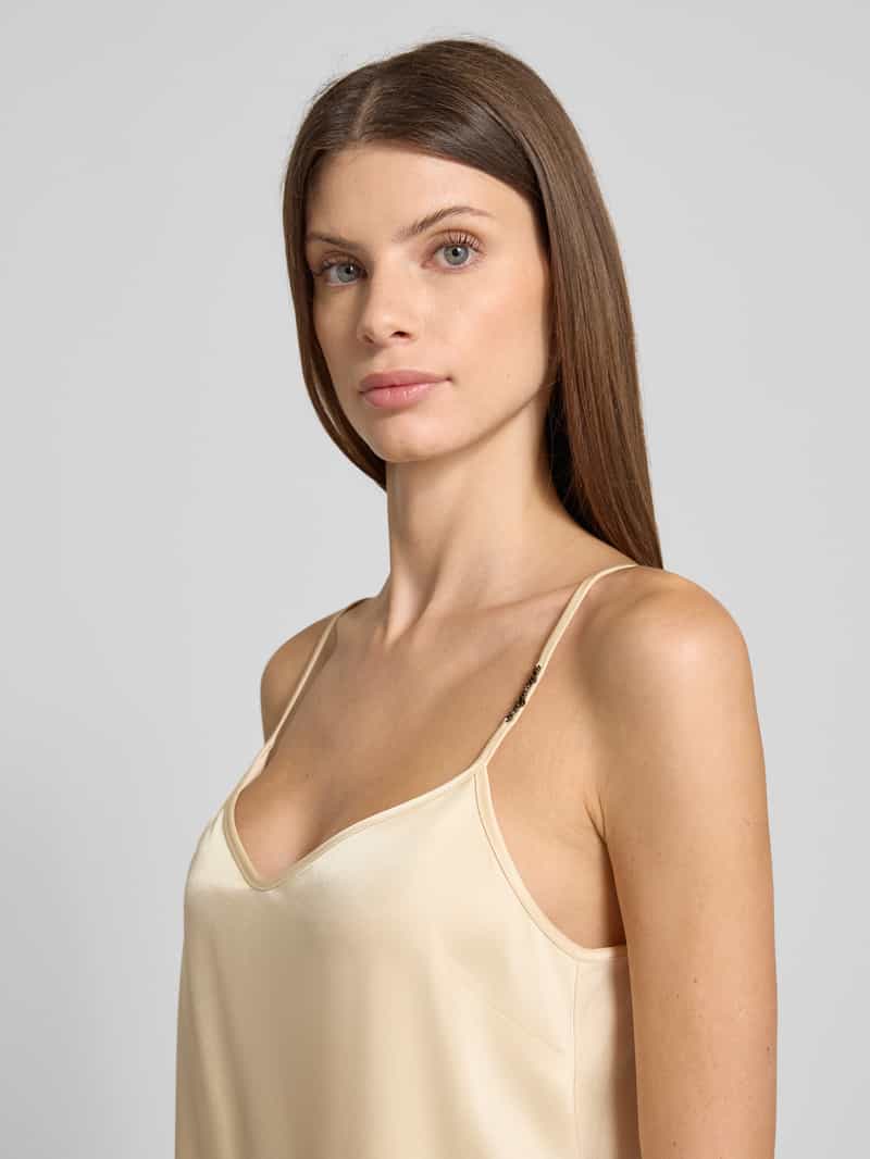 Marc Cain Relaxed fit top met spaghettibandjes