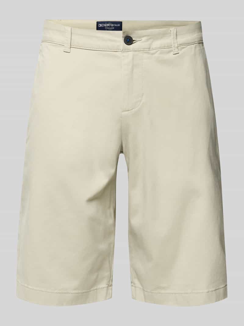 Tom Tailor Denim Regular fit bermuda's van katoenmix