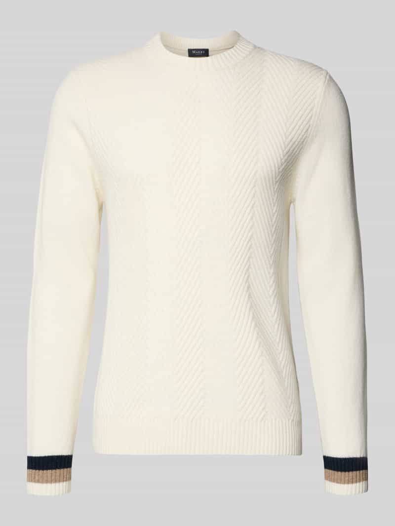 maerz muenchen Gebreide pullover met ribboorden