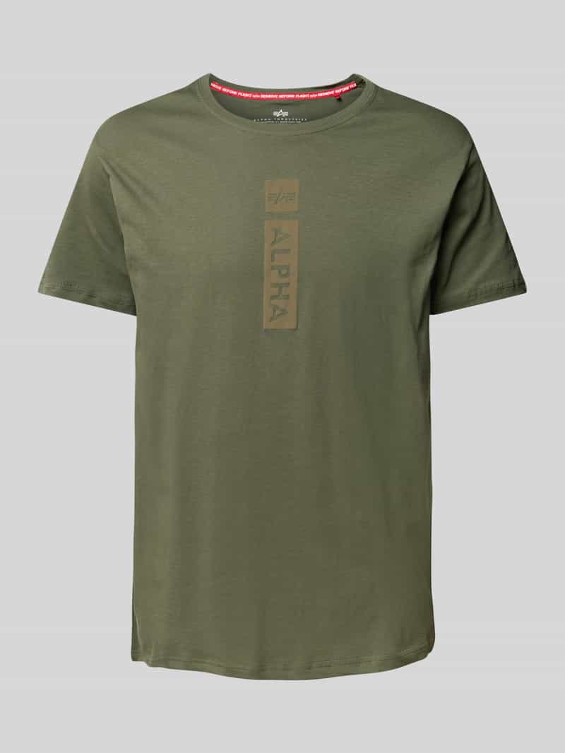 alpha industries T-shirt van zuiver katoen