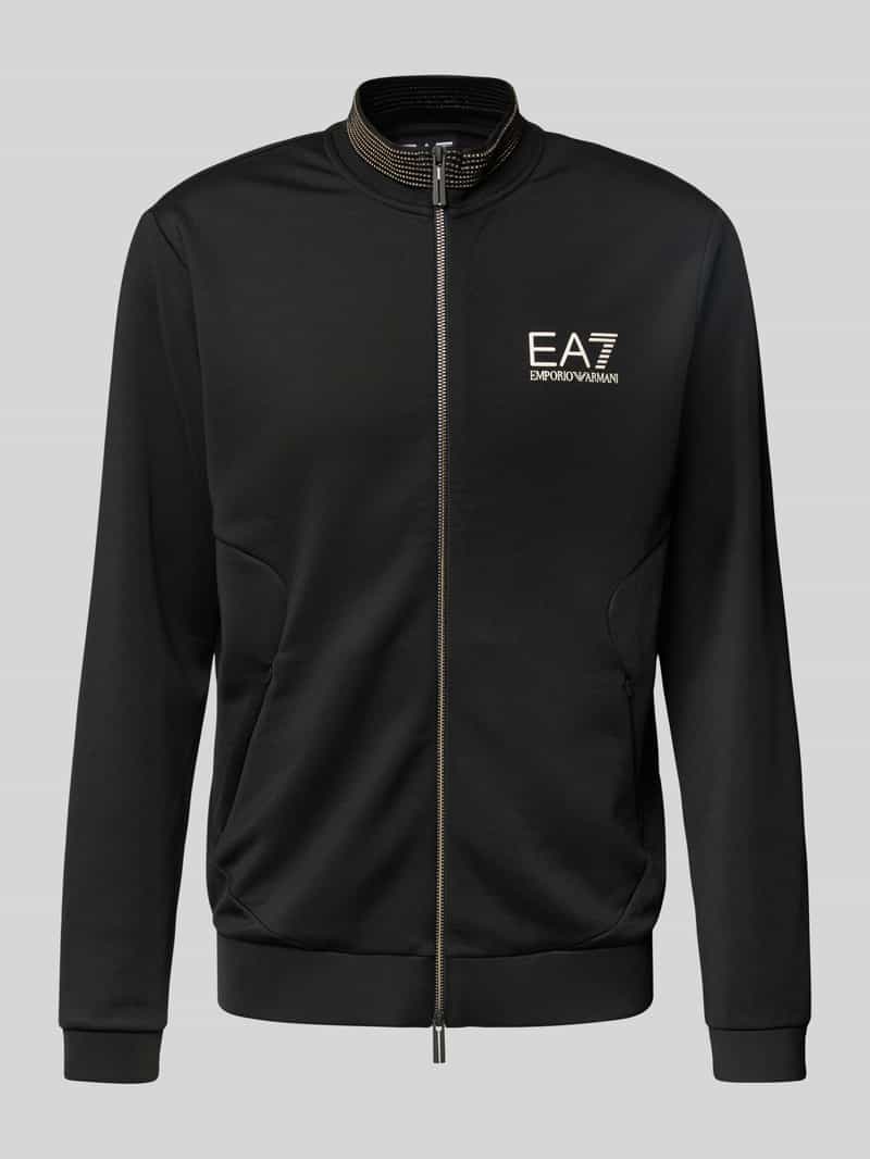 EA7 Emporio Armani Sweatjack met ritssluiting
