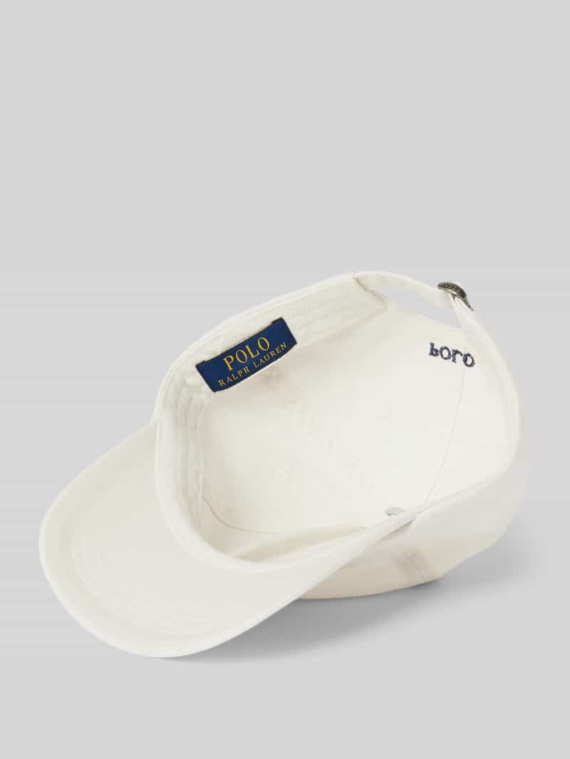 Polo Ralph Lauren Kids Baseballpet met labelstitching