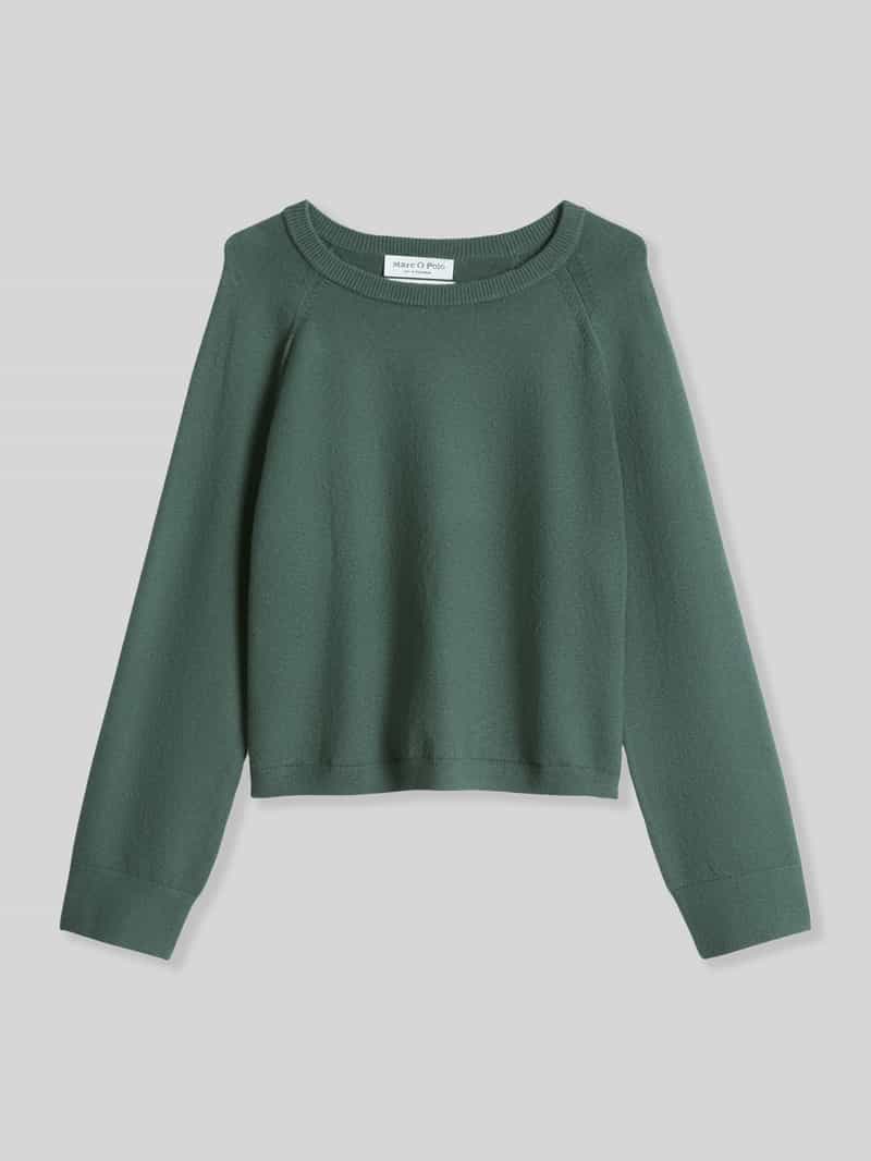 Marc O'Polo Pullover van wol met raglanmouwen