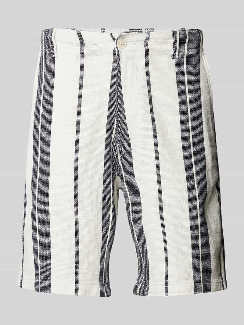 Selected Homme Korte regular fit broek met steekzakken model 'WEST'