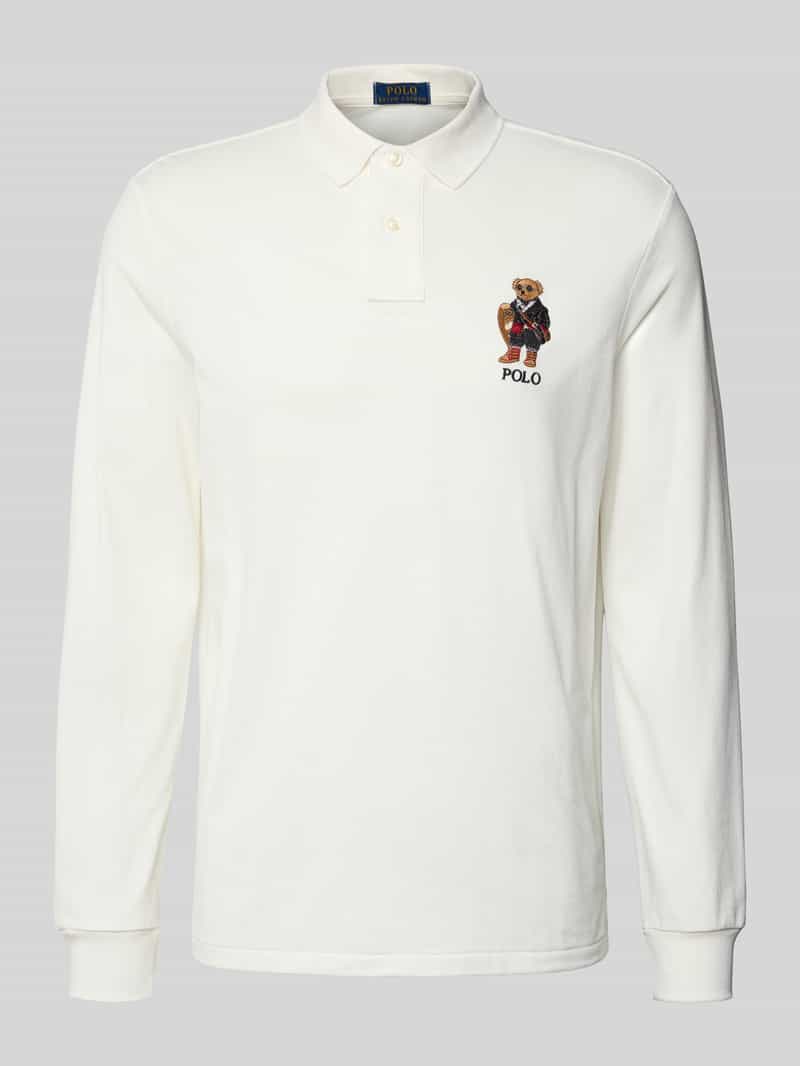 Polo Ralph Lauren Classic fit poloshirt met labelstitching