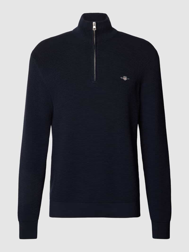 Gant Gebreide pullover met structuurmotief