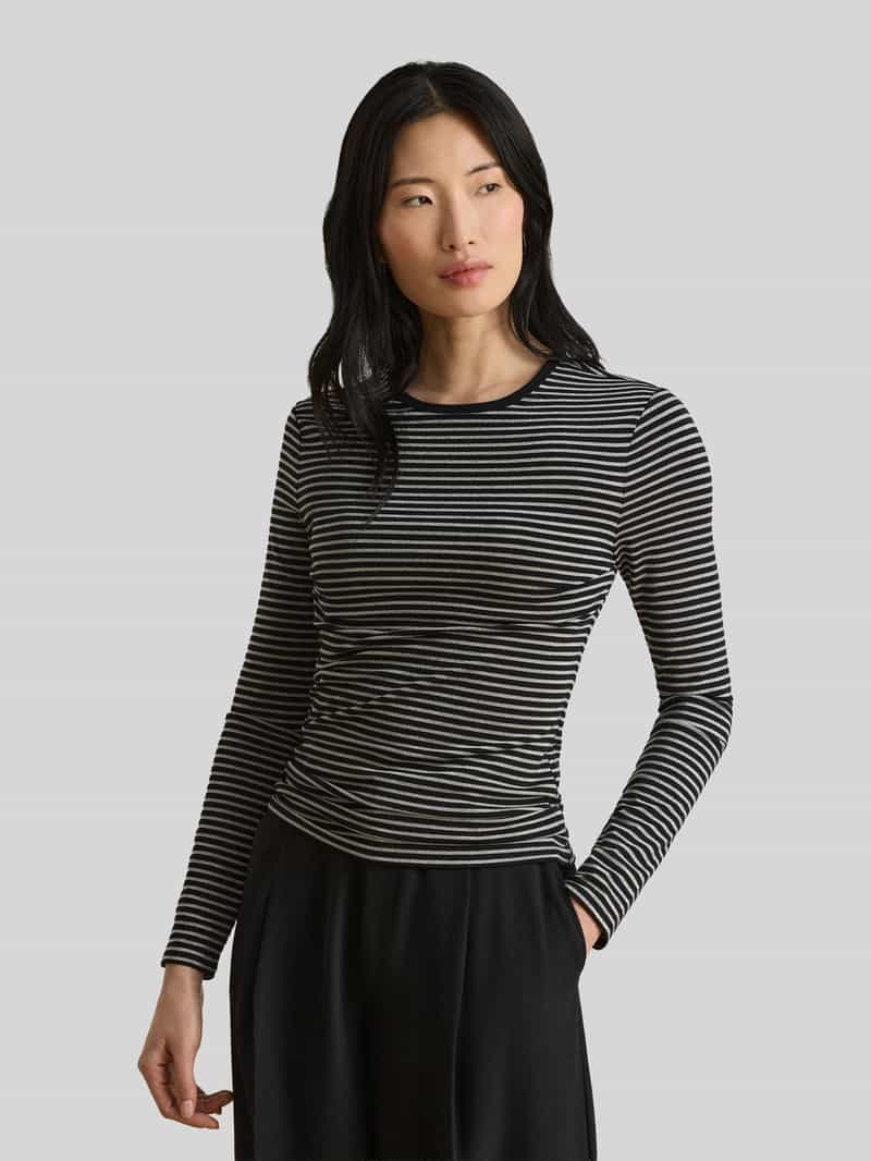 Lauren Ralph Lauren Regular fit shirt met lange mouwen van katoenmix