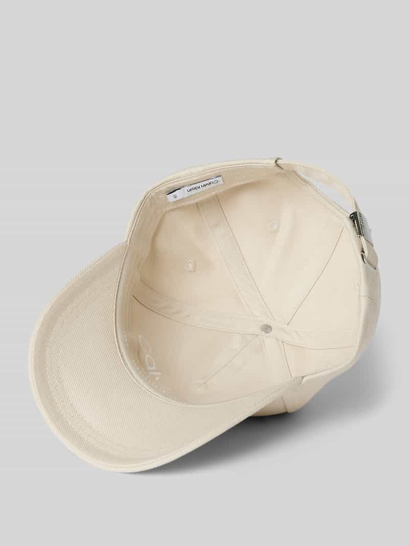 CK Calvin Klein Baseballpet met labeldetail model 'CANVAS'
