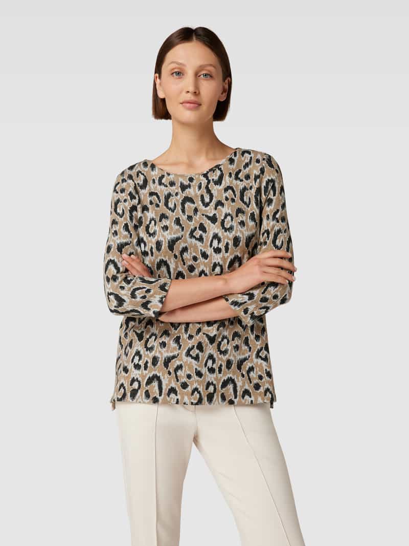 Shirt met lange mouwen met boothals Christian Berg Woman