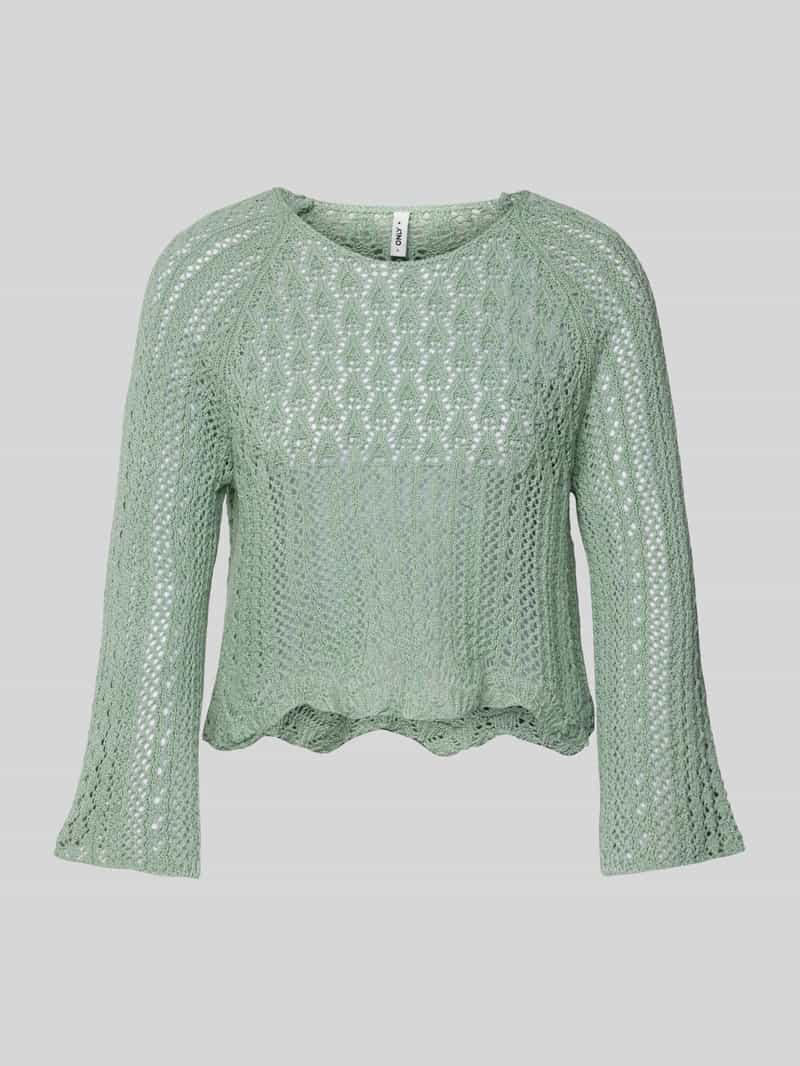 Only Korte gebreide pullover met katoen model 'NOLA'