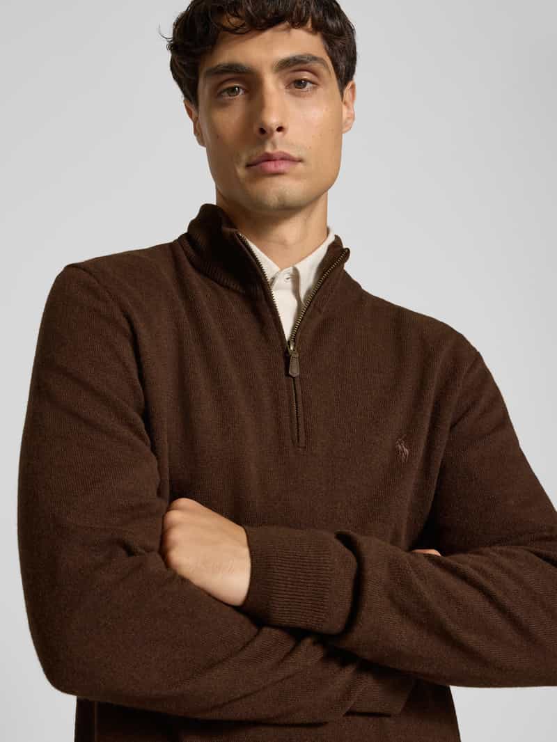 Polo Ralph Lauren Gebreide pullover met opstaande kraag