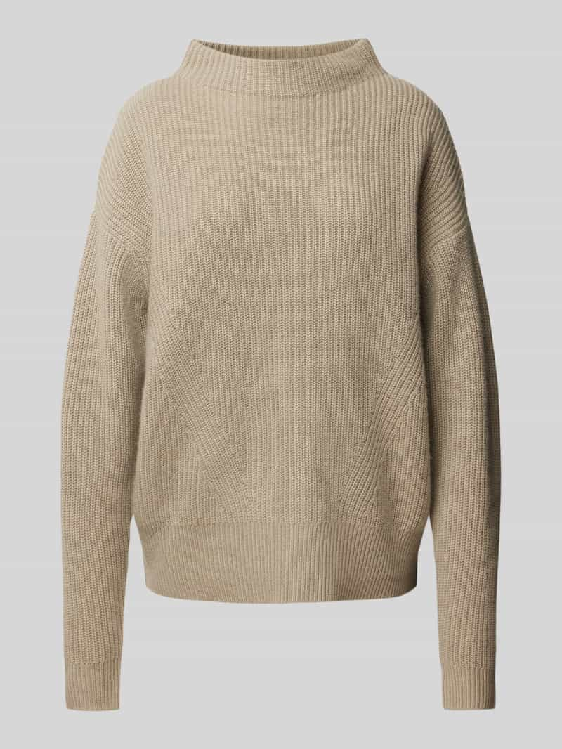 Jake*s Casual Oversized kasjmier pullover met ribboorden