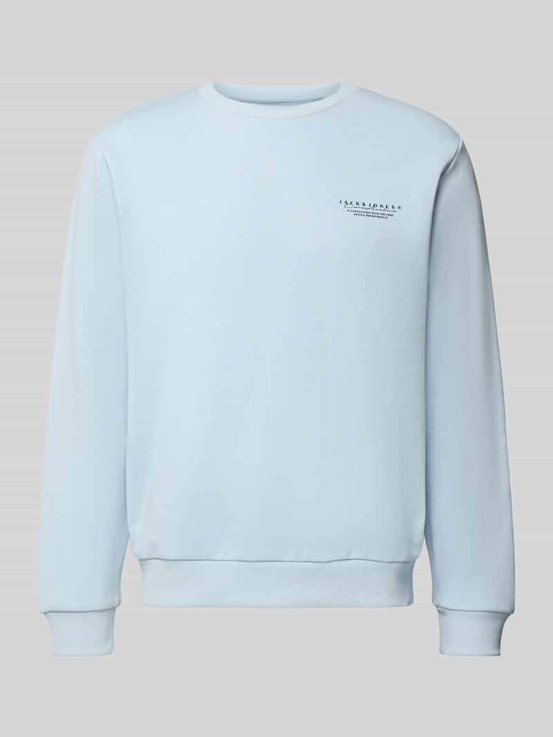 jack & jones Sweatshirt met labelprint