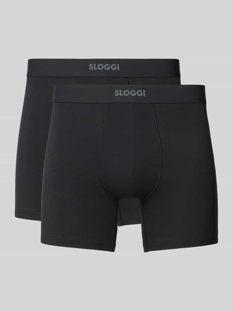 Sloggi Boxershort met elastische band met logo