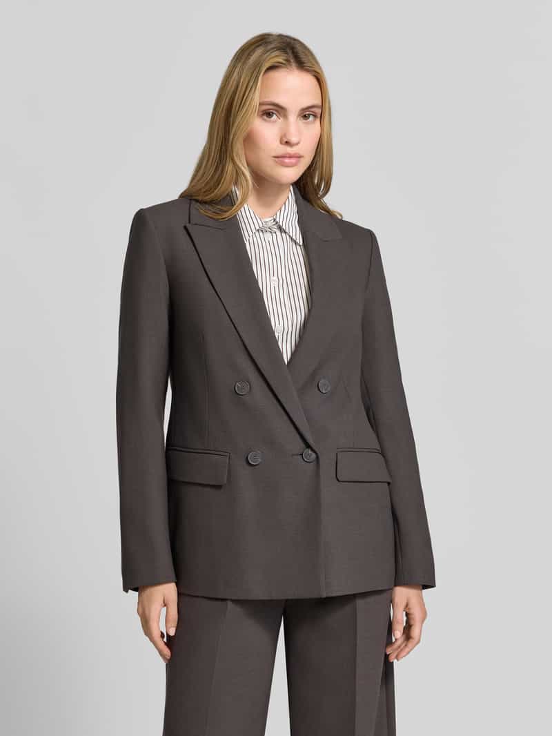 comma oversized blazer met reverskraag