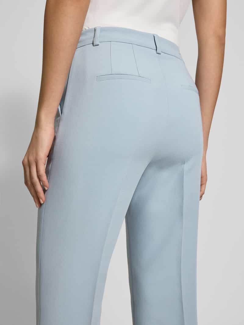 P&C* curated by GLAMOUR Flared stoffen broek met persplooien