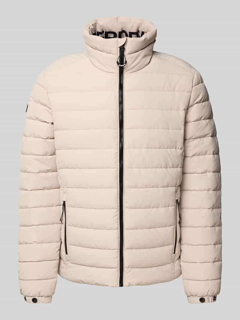 Superdry Gewatteerd jack met opstaande kraag model 'Fuji'