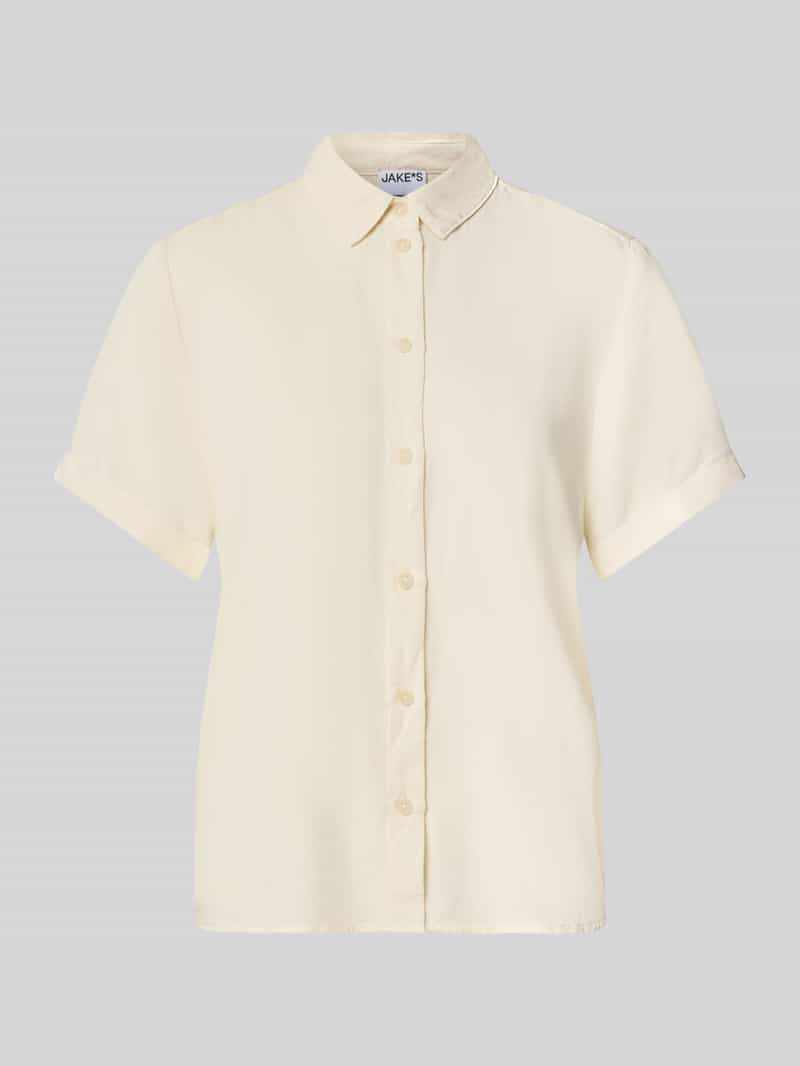 regular fit blouse van viscosemix