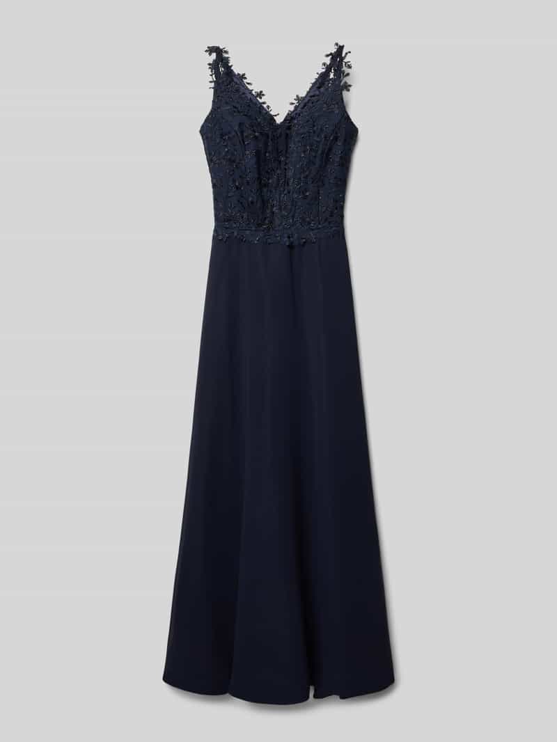 Jurk met garnering van kant