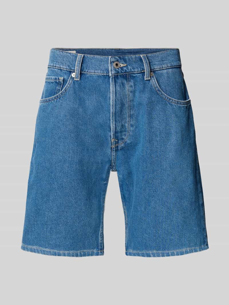 Korte loose fit jeans in 5-pocketmodel