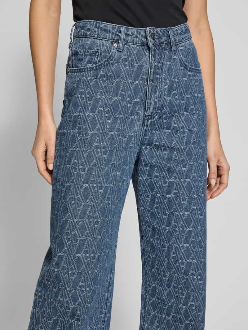 Armani Exchange Wide leg jeans in 5-pocketmodel