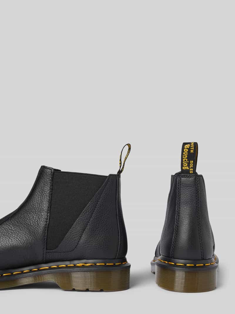 Dr. Martens Enkellaarzen van leermix model 'Bianca II'