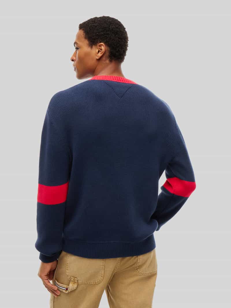 Tommy Jeans Regular fit pullover van pure katoen model 'NEW CLASSICS'