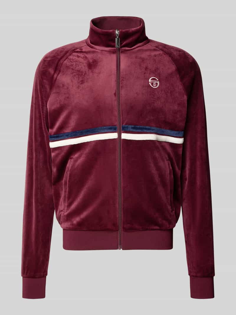 Sergio Tacchini Sweatjack met opstaande kraag model 'DALLAS'