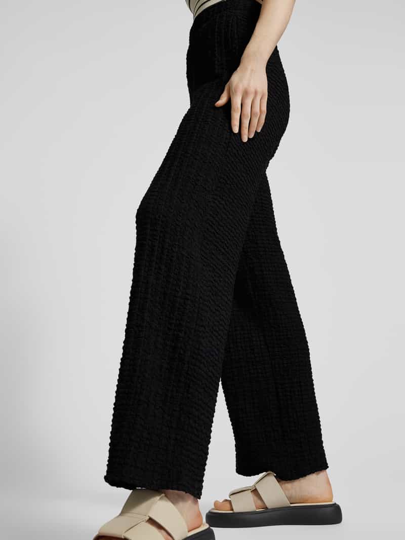 Jake*s Casual Regular fit broek met structuurmotief