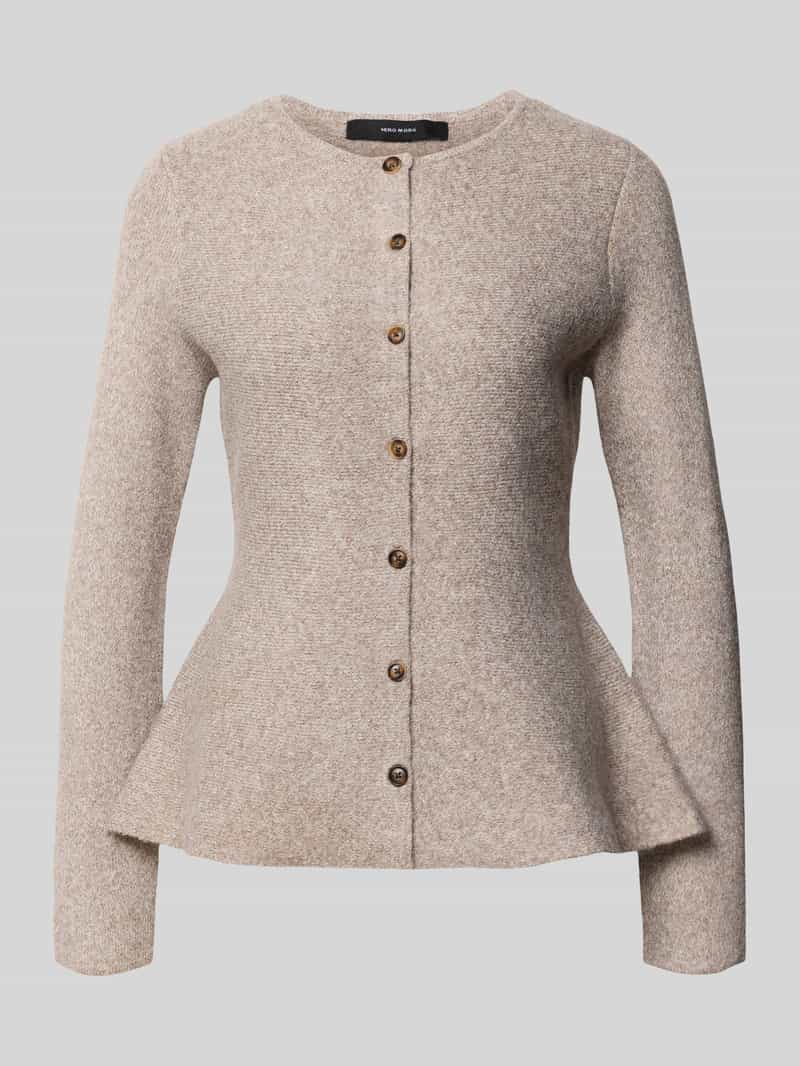 Vero Moda Gebreid jack met peplum-zoom
