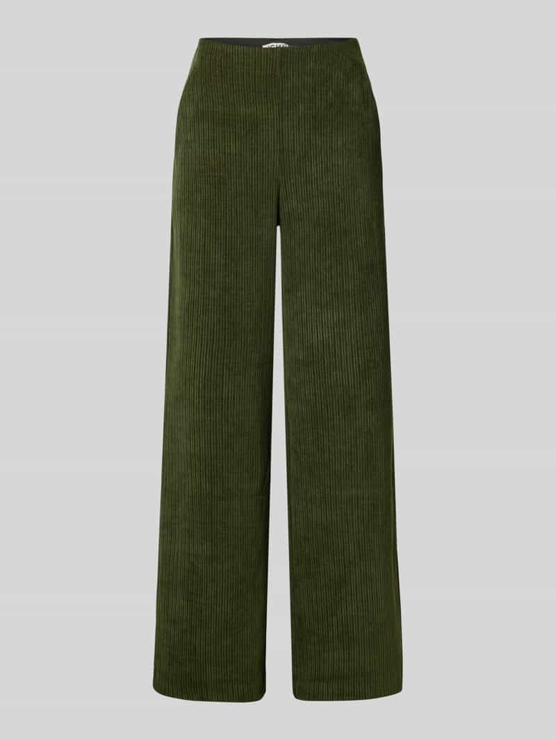 Ichi Corduroy broek met elastische band model 'KATE'