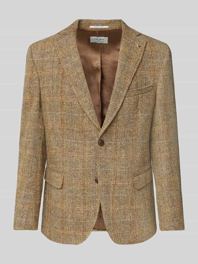 carl gross Harris Tweed colbert van scheerwol model 'Theo'