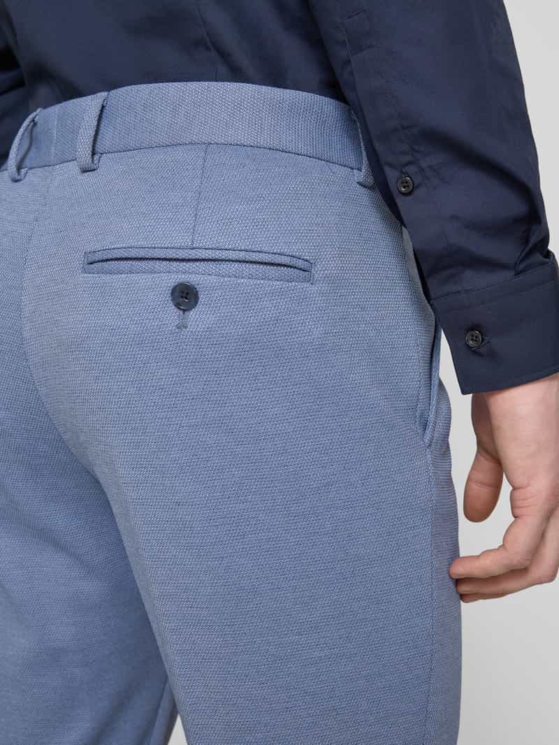 Selected Homme Stoffen broek met Franse steekzakken model 'SLIMAITOR'