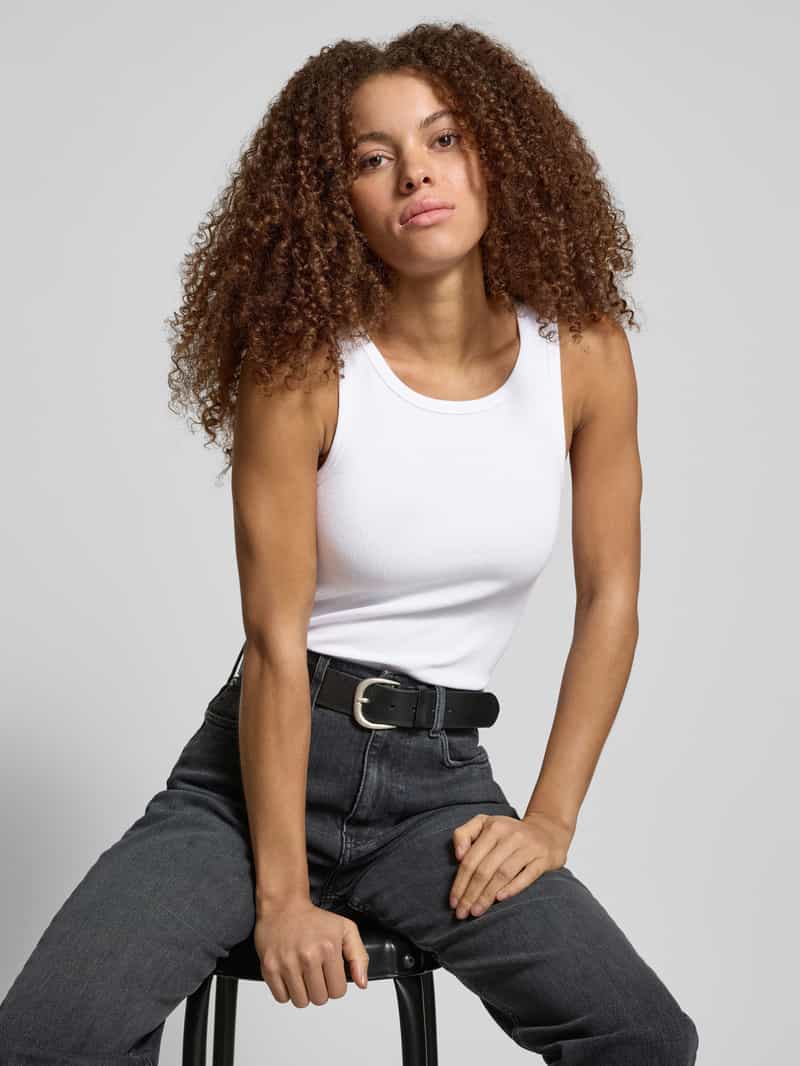 Noisy May Tanktop met ribboorden