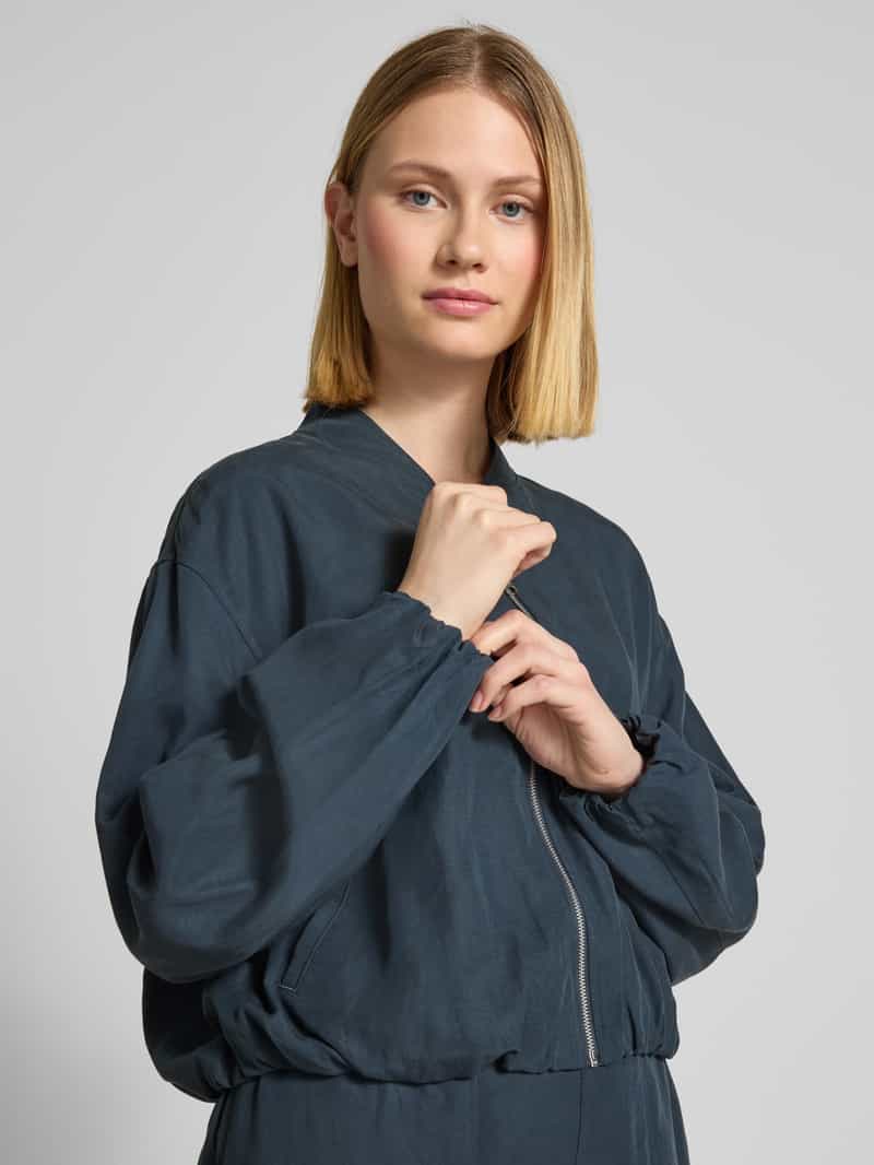 Marc O'Polo Regular fit blouson van een mix van lyocell en linnen