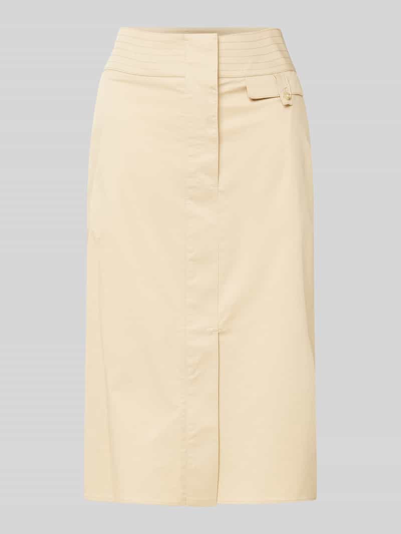 Boss Knielange rok met elastische band model 'Vansa'