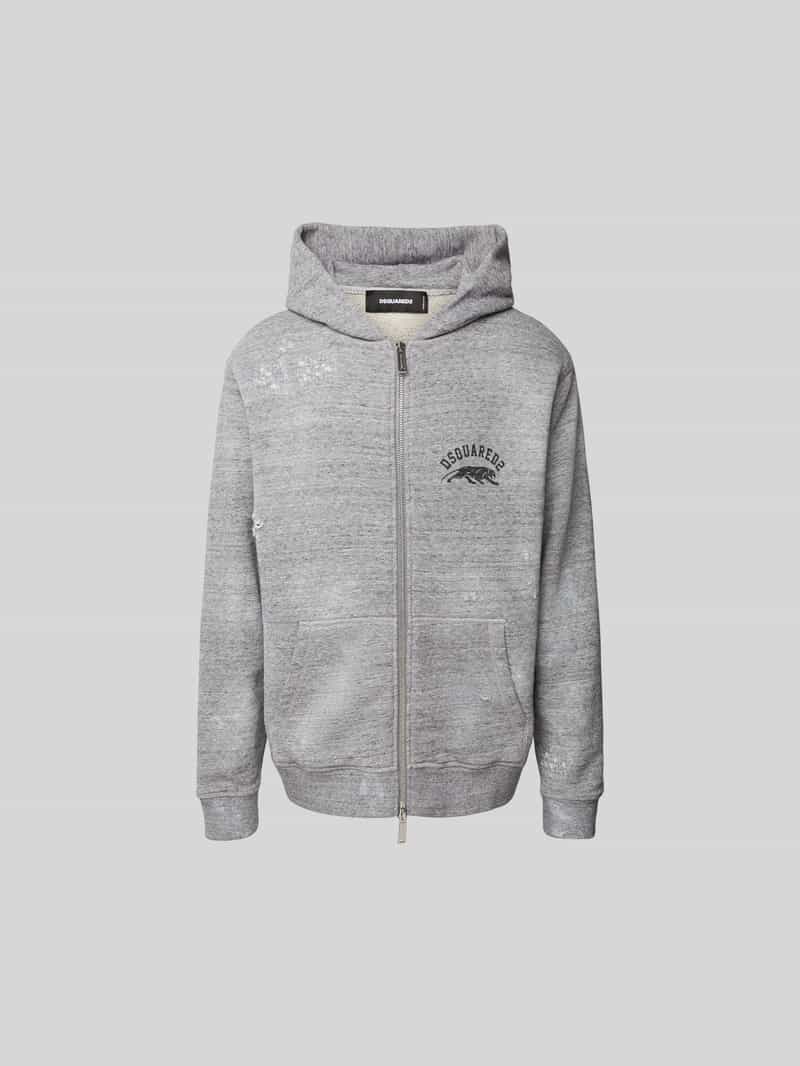 oversized sweatjack van katoen