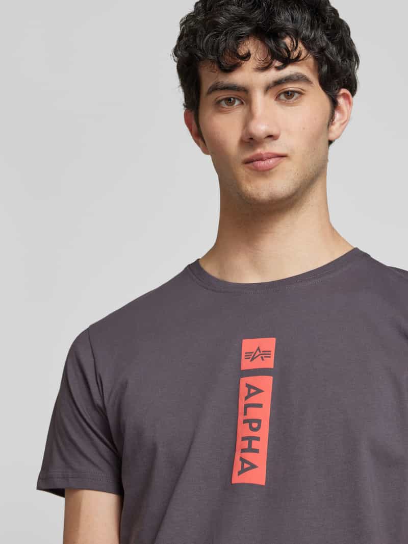 alpha industries T-shirt van zuiver katoen