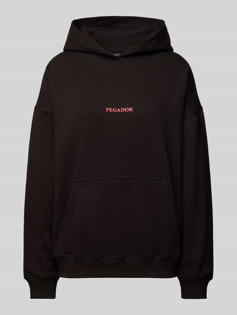 Pegador Oversized hoodie met labelprint model 'REYNA'