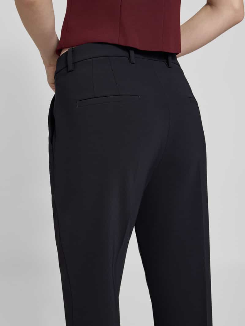 CAMBIO Stoffen broek met vaste pijpboorden model 'KRYSTAL'