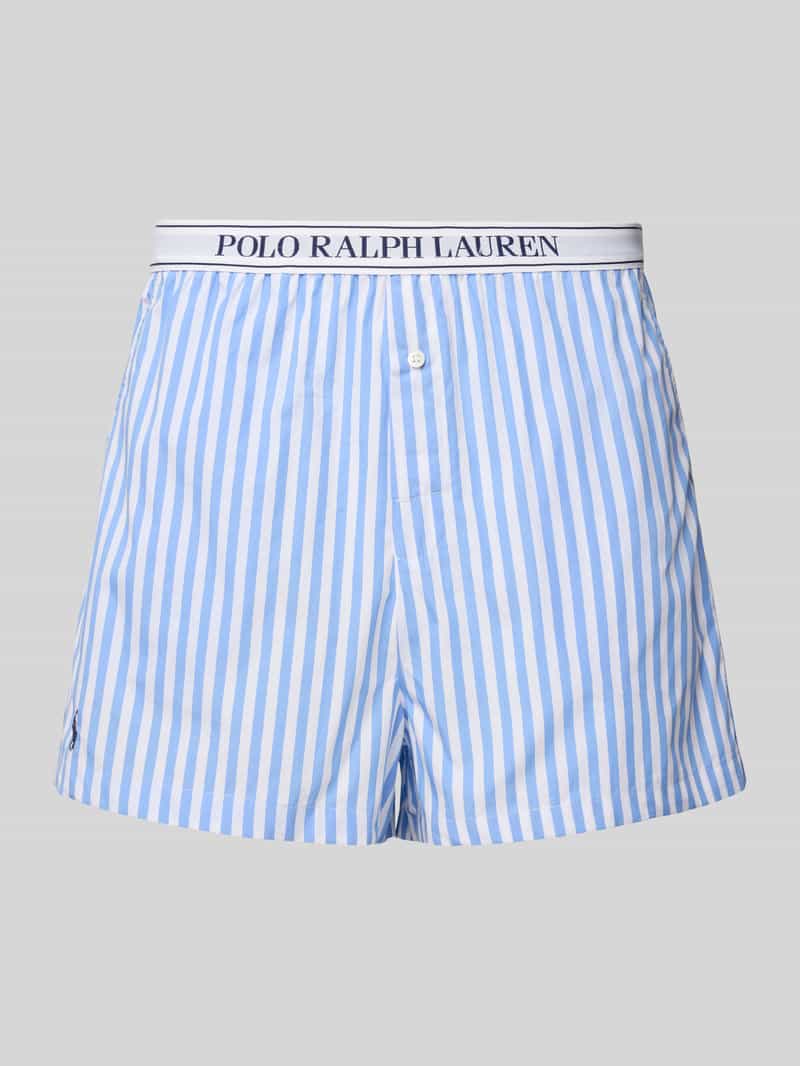 Polo Ralph Lauren Korte pyjamabroek met elastische band met logo