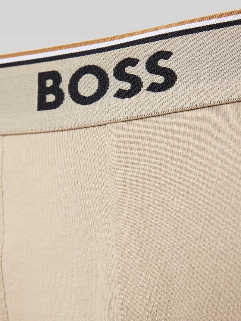 Boss Boxershort met elastische band met logo in een set van 3 stuks