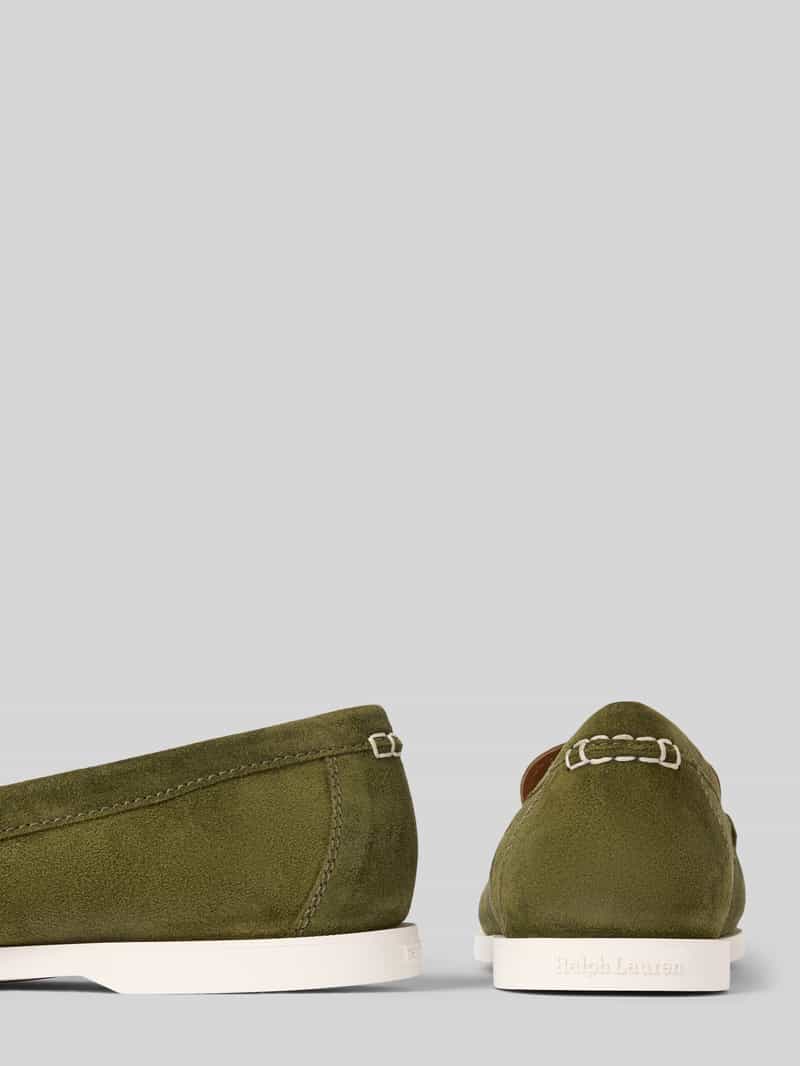 Polo Ralph Lauren Loafers met logodetail model 'MERTON VENETIAN'