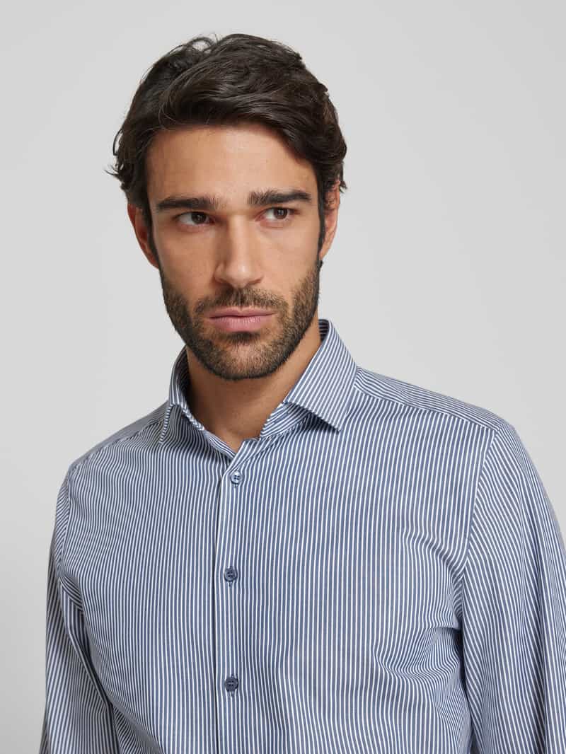 OLYMP Level Five Slim fit zakelijk overhemd met new-kentkraag