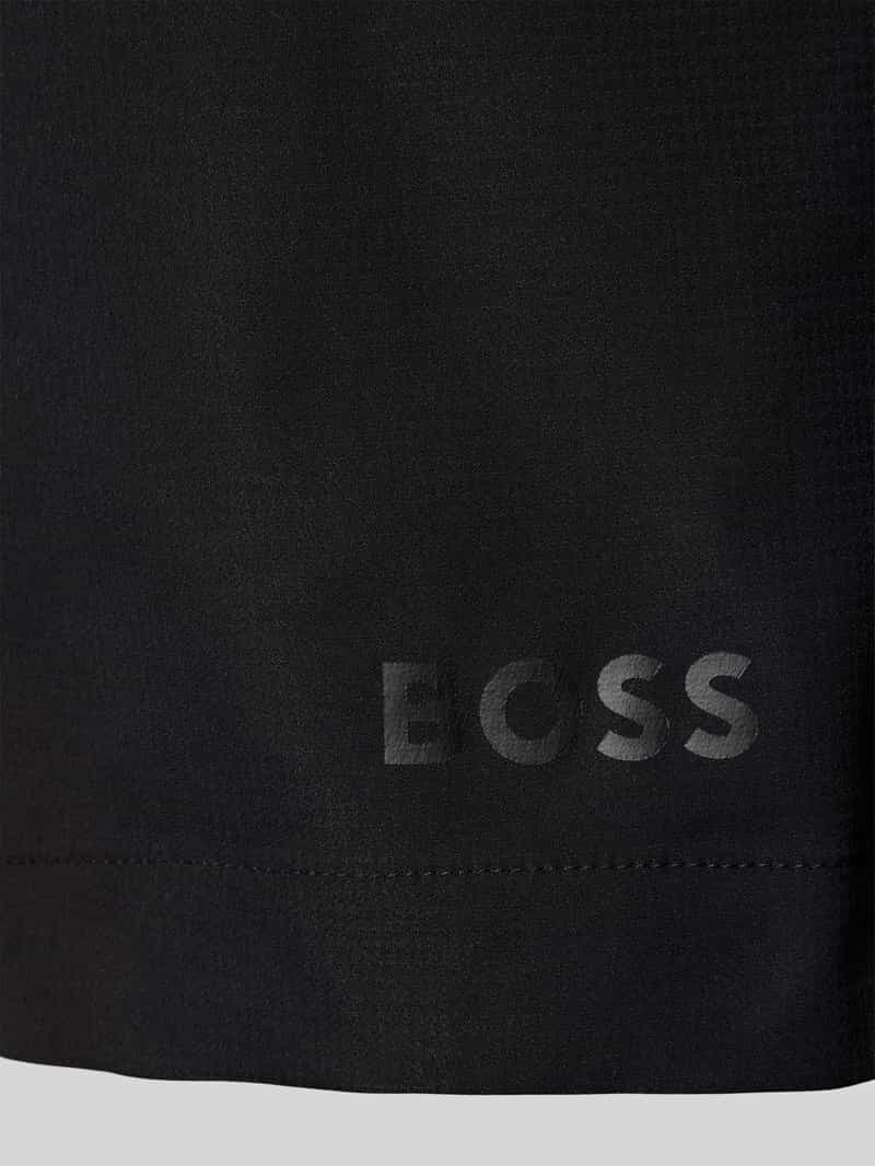 Boss Relaxed fit zwembroek met labelprint model 'Atoll'