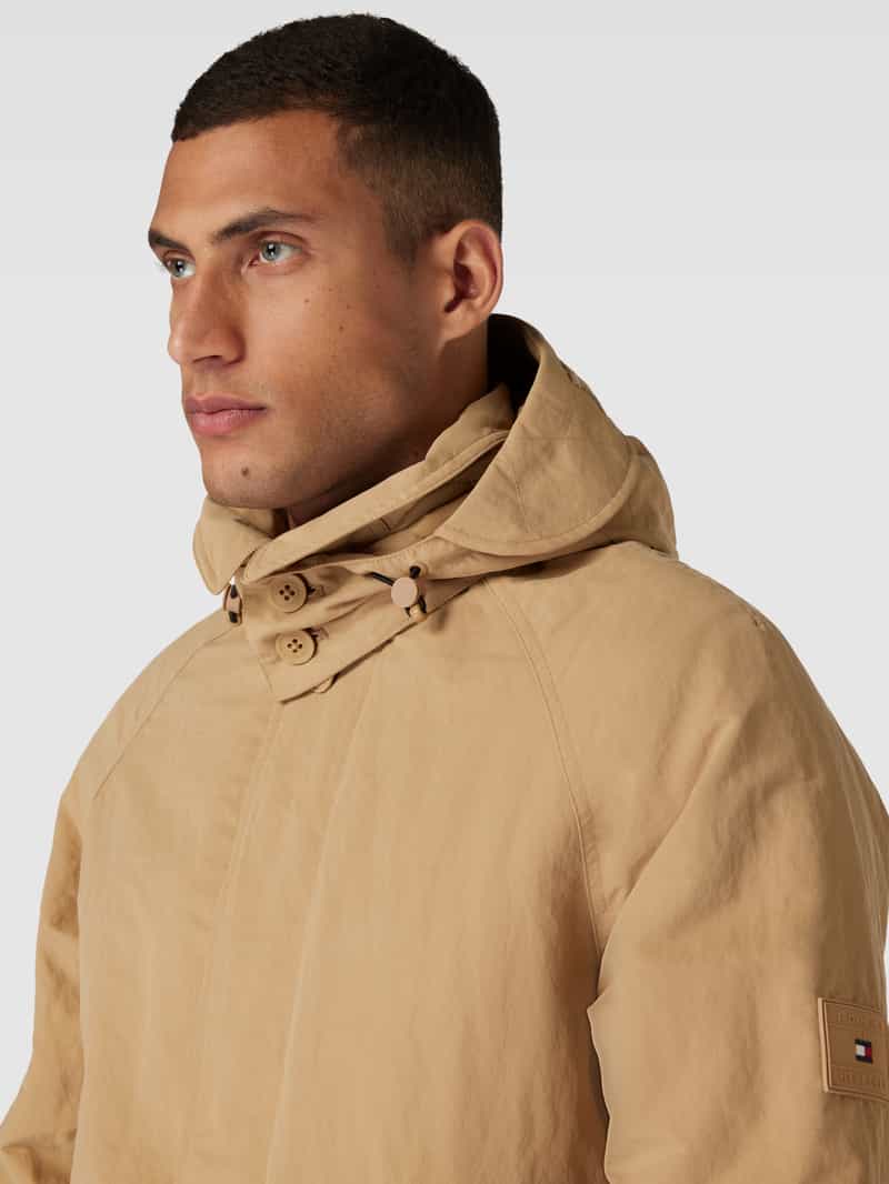 Tommy Hilfiger Lange jas met capuchon model 'TECH CARCOAT'